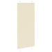 Plissé rolgordijn 85x200 cm stofbreedte 84,4 cm polyester crème