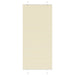 Plissé rolgordijn 90x200 cm stofbreedte 89,4 cm polyester crème
