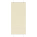 Plissé rolgordijn 100x200 cm stofbreedte 99,4cm polyester crème