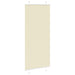 Plissé rolgordijn 100x200 cm stofbreedte 99,4cm polyester crème