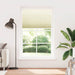 Plissé rolgordijn 110x200cm stofbreedte 109,4cm polyester crème