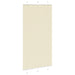 Plissé rolgordijn 110x200cm stofbreedte 109,4cm polyester crème