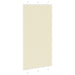 Plissé rolgordijn 110x200cm stofbreedte 109,4cm polyester crème