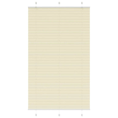 Plissé rolgordijn 115x200cm stofbreedte 114,4cm polyester crème