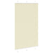 Plissé rolgordijn 120x200cm stofbreedte 119,4cm polyester crème