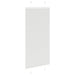 Plissé rolgordijn 60x100 cm stofbreedte 59,4 cm polyester