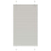 Plisségordijn 70x100 cm stofbreedte 69,4 cm polyester