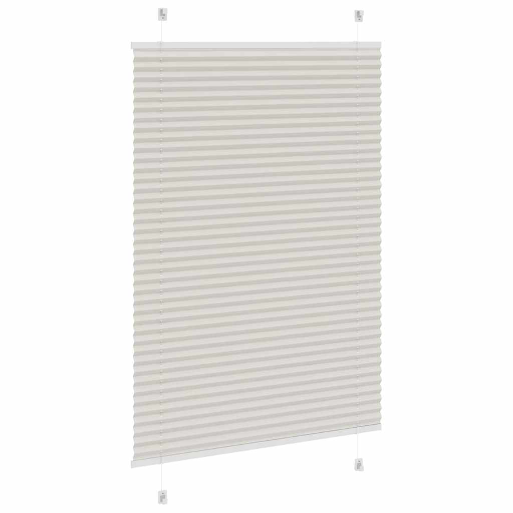 Plissé rolgordijn 85x100 cm stofbreedte 84,4 cm polyester