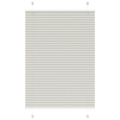 Plissé rolgordijn 100x100 cm stofbreedte 99,4 cm polyester
