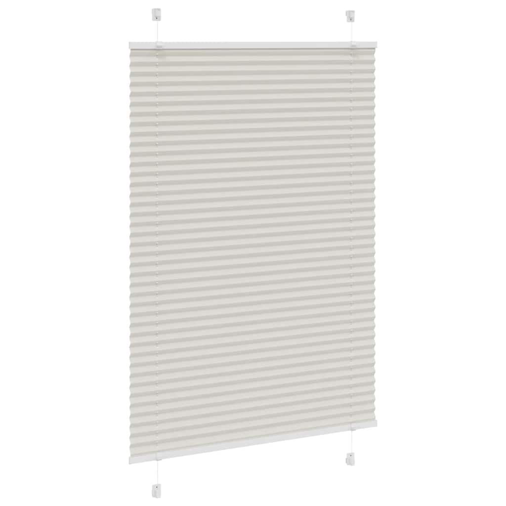 Plissé rolgordijn 100x100 cm stofbreedte 99,4 cm polyester