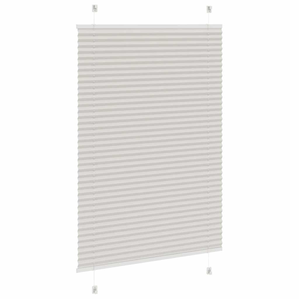 Plissé rolgordijn 100x100 cm stofbreedte 99,4 cm polyester