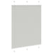 Plissé rolgordijn 110x100 cm stofbreedte 109,4 cm polyester