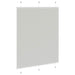 Plissé rolgordijn 110x100 cm stofbreedte 109,4 cm polyester