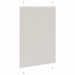 Plissé rolgordijn 85x150 cm stofbreedte 84,4 cm polyester