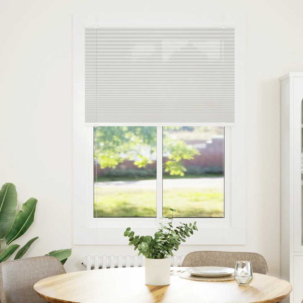 Plissé rolgordijn 90x150 cm stofbreedte 89,4 cm polyester