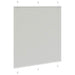 Plissé rolgordijn 120x150 cm stofbreedte 119,4 cm polyester
