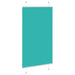 Plissé rolgordijn 70x100 cm stofbreedte 69,4 cm petrol groen
