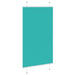 Plissé rolgordijn 80x100 cm stofbreedte 79,4 cm petrol groen