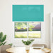 Plissé rolgordijn 105x100 cm stofbreedte 104,4cm petrol groen