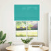 Plissé rolgordijn 90x150 cm stofbreedte 89,4 cm petrol groen