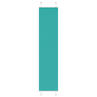 Plissé rolgordijn 45x200 cm stofbreedte 44,4 cm petrol groen