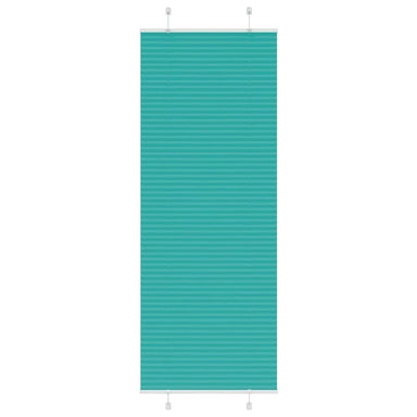 Plissé rolgordijn 70x200 cm stofbreedte 69,4 cm petrol groen