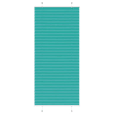 Plissé rolgordijn 90x200 cm stofbreedte 89,4 cm petrol groen