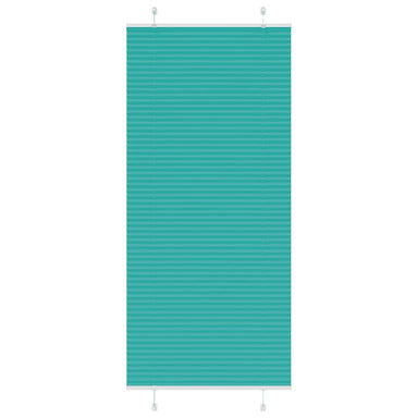 Plissé rolgordijn 95x200 cm stofbreedte 94,4 cm petrol groen