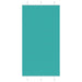 Plissé rolgordijn 105x200cm stofbreedte 104,4cm petrol groen