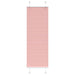 Plissé rolgordijn 40x100 cm stofbreedte 39,4 cm polyester roze