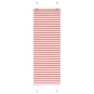 Plissé rolgordijn 45x100 cm stofbreedte 44,4 cm polyester roze