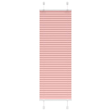 Plissé rolgordijn 50x100 cm stofbreedte 49,4 cm polyester roze
