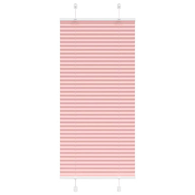 Plissé rolgordijn 60x100 cm stofbreedte 59,4 cm polyester roze