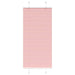 Plissé rolgordijn 60x100 cm stofbreedte 59,4 cm polyester roze