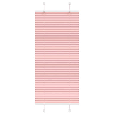 Plissé rolgordijn 65x100 cm stofbreedte 64,4 cm polyester roze