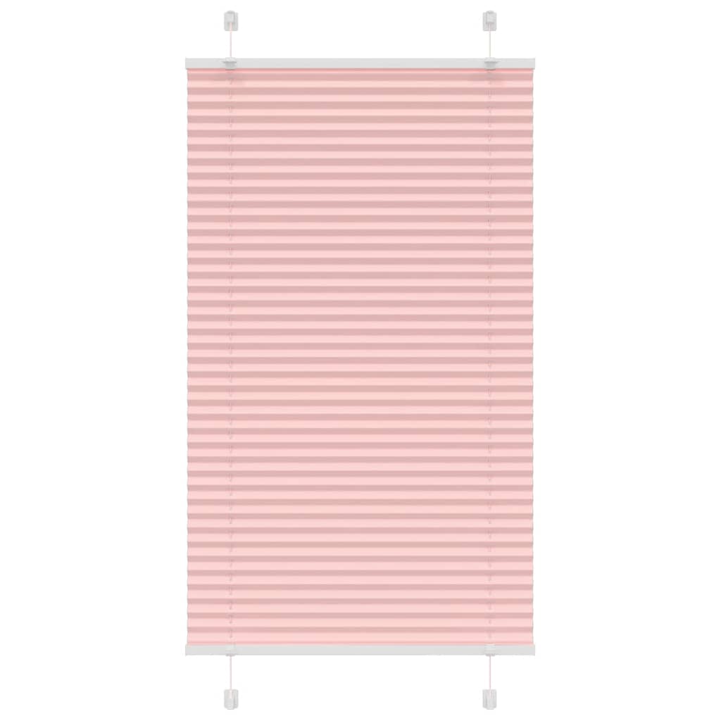 Plissé rolgordijn 70x100 cm stofbreedte 69,4 cm polyester roze