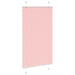 Plissé rolgordijn 75x100 cm stofbreedte 74,4 cm polyester roze