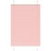 Plissé rolgordijn 85x100 cm stofbreedte 84,4 cm polyester roze
