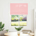 Plissé rolgordijn 90x100 cm stofbreedte 89,4 cm polyester roze