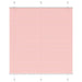 Plissé rolgordijn 115x100cm stofbreedte 114,4cm polyester roze
