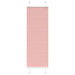 Plissé rolgordijn 40x150 cm stofbreedte 39,4 cm polyester roze