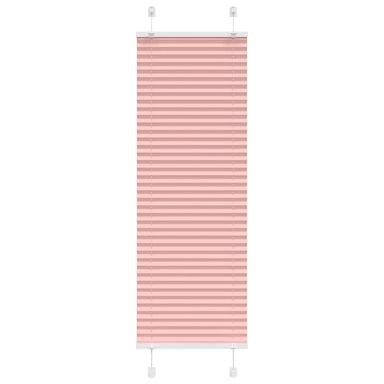 Plissé rolgordijn 45x150 cm stofbreedte 44,4 cm polyester roze