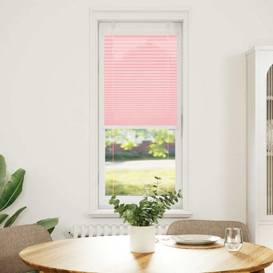 Plissé rolgordijn 45x150 cm stofbreedte 44,4 cm polyester roze