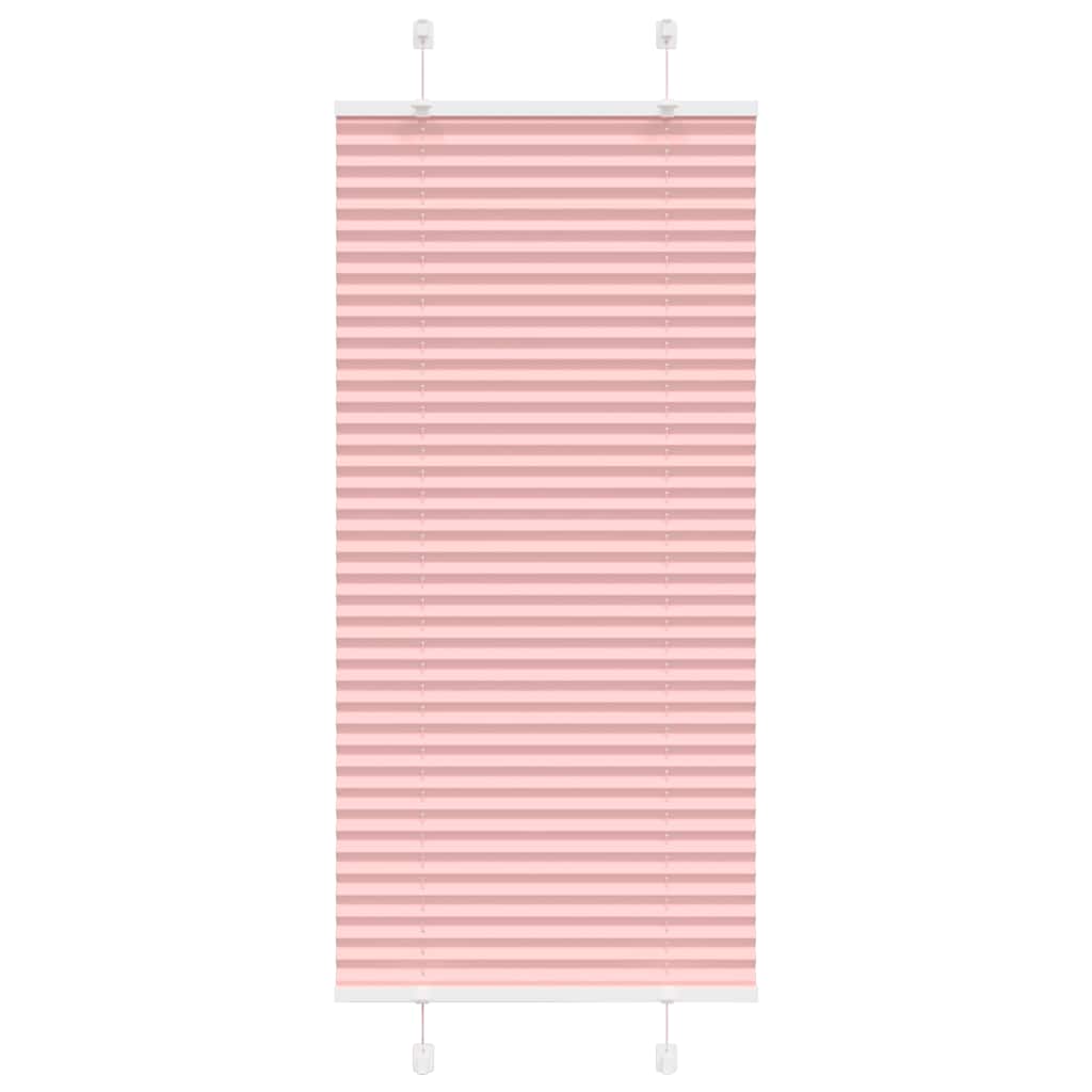 Plissé rolgordijn 60x150 cm stofbreedte 59,4 cm polyester roze