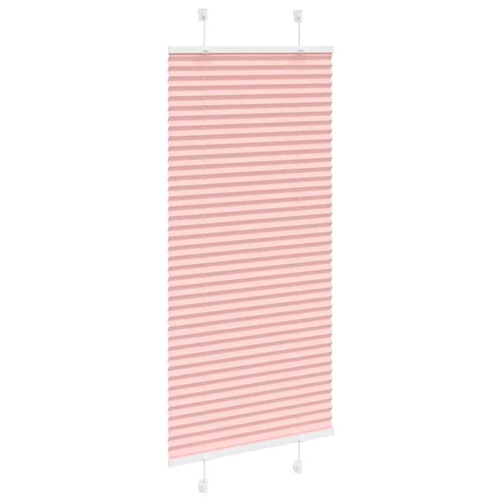 Plissé rolgordijn 60x150 cm stofbreedte 59,4 cm polyester roze