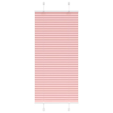 Plissé rolgordijn 65x150 cm stofbreedte 64,4 cm polyester roze