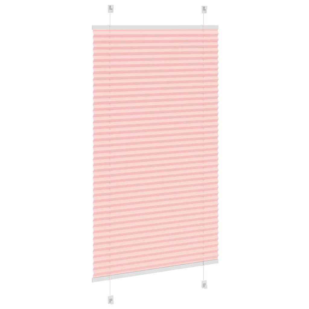 Plissé rolgordijn 70x150 cm stofbreedte 69,4 cm polyester roze