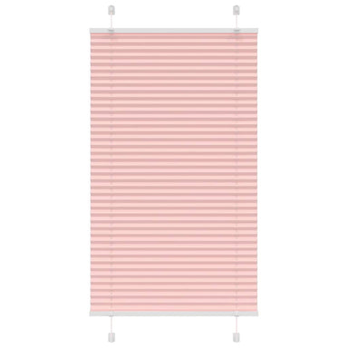 Plissé rolgordijn 75x150 cm stofbreedte 74,4 cm polyester roze