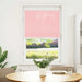 Plissé rolgordijn 80x150 cm stofbreedte 79,4 cm polyester roze