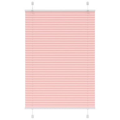 Plissé rolgordijn 90x150 cm stofbreedte 89,4 cm polyester roze